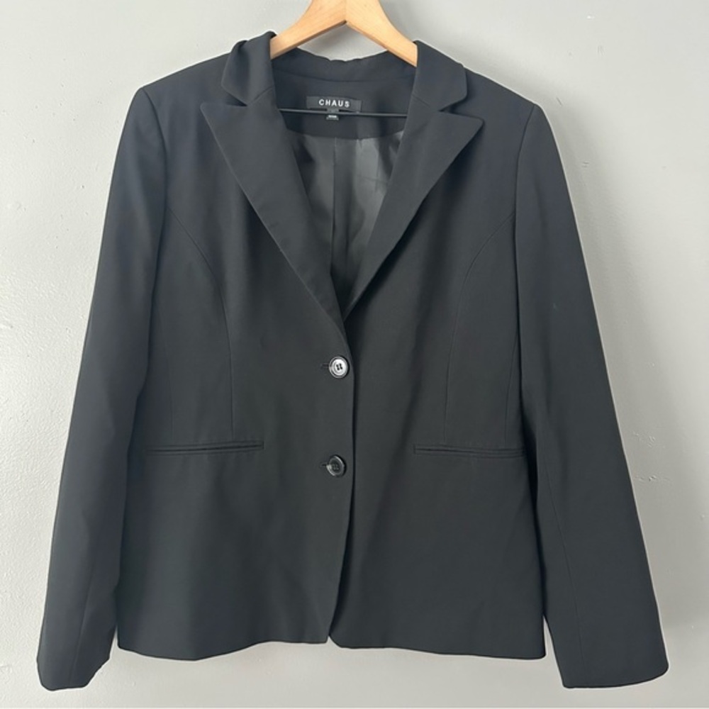 Chaus Single-Breasted Ssuit Jacket |‎ Black
